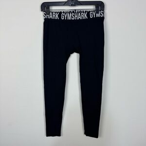 Gymshark Black Seamless Full Length Leggings Workout Gym Yoga Fitness Athletic